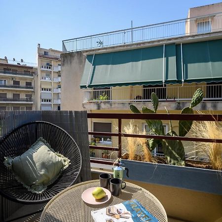 Relaxed Art Deco Maisonette Pagrati Athen Eksteriør bilde