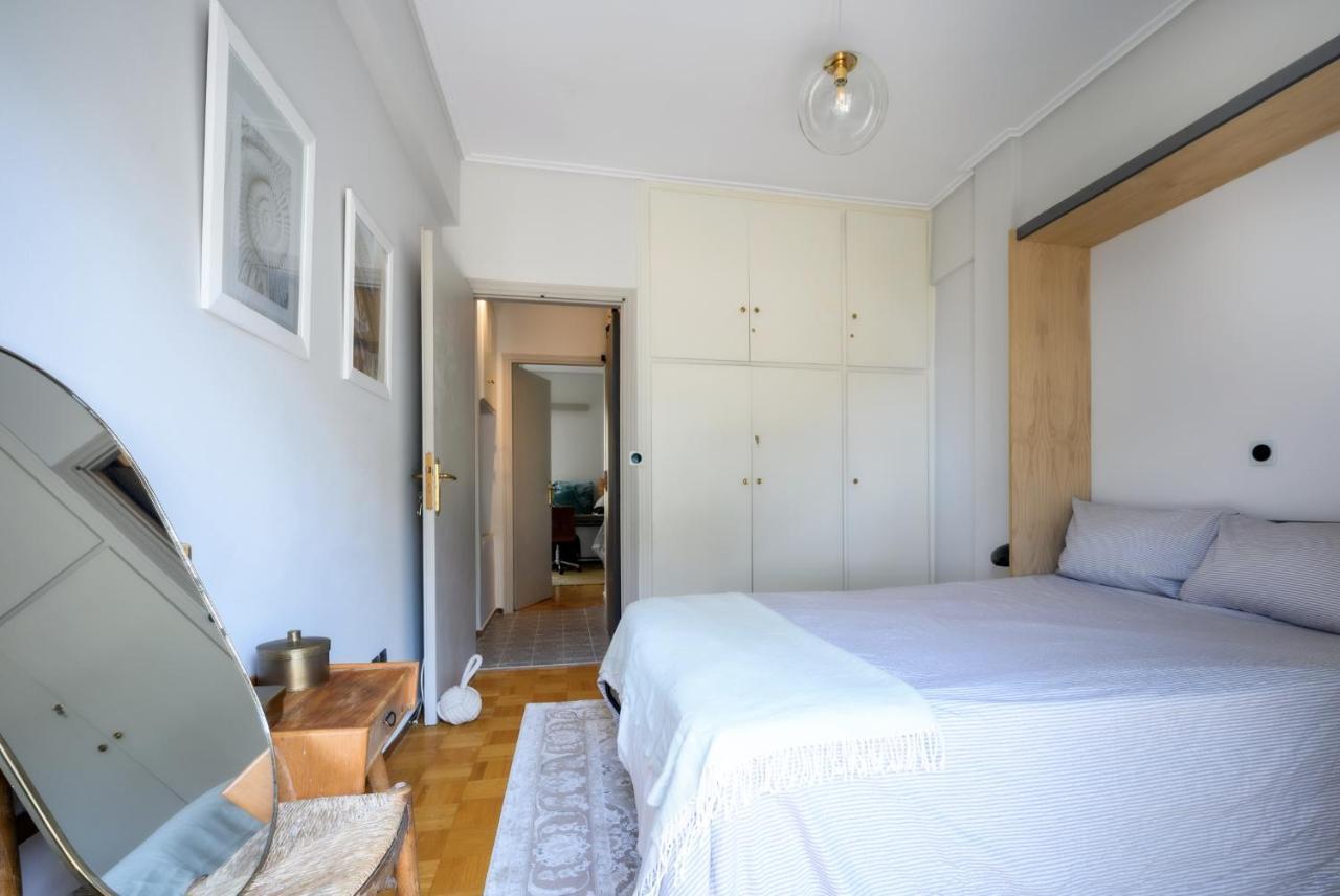 Relaxed Art Deco Maisonette Pagrati Athen Eksteriør bilde
