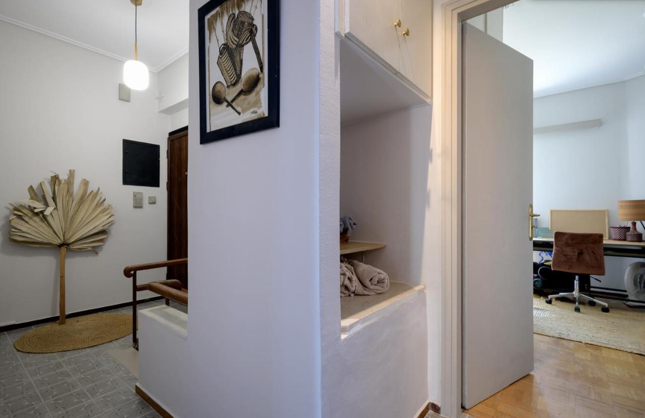 Relaxed Art Deco Maisonette Pagrati Athen Eksteriør bilde