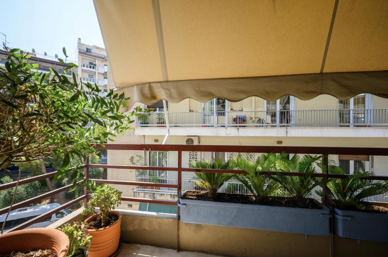 Relaxed Art Deco Maisonette Pagrati Athen Eksteriør bilde