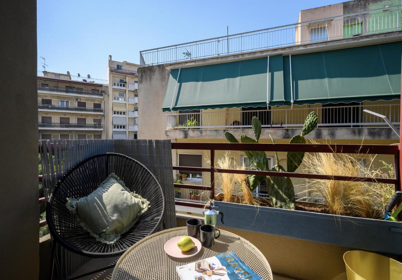 Relaxed Art Deco Maisonette Pagrati Athen Eksteriør bilde